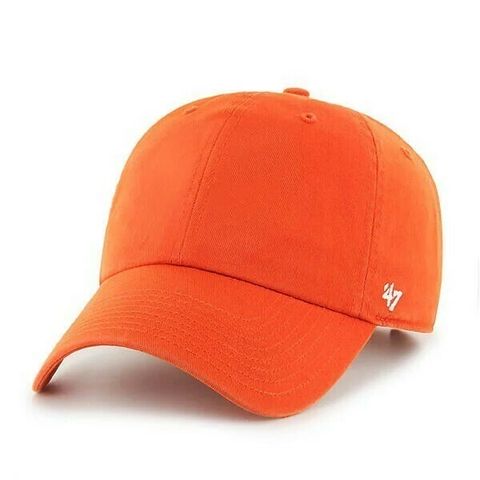 美國'47 brand素色老帽落日橘