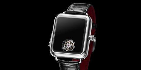 Watch, Analog watch, Fashion accessory, Brand, Jewellery, Watch accessory, Material property, Strap, Rectangle, Metal, 