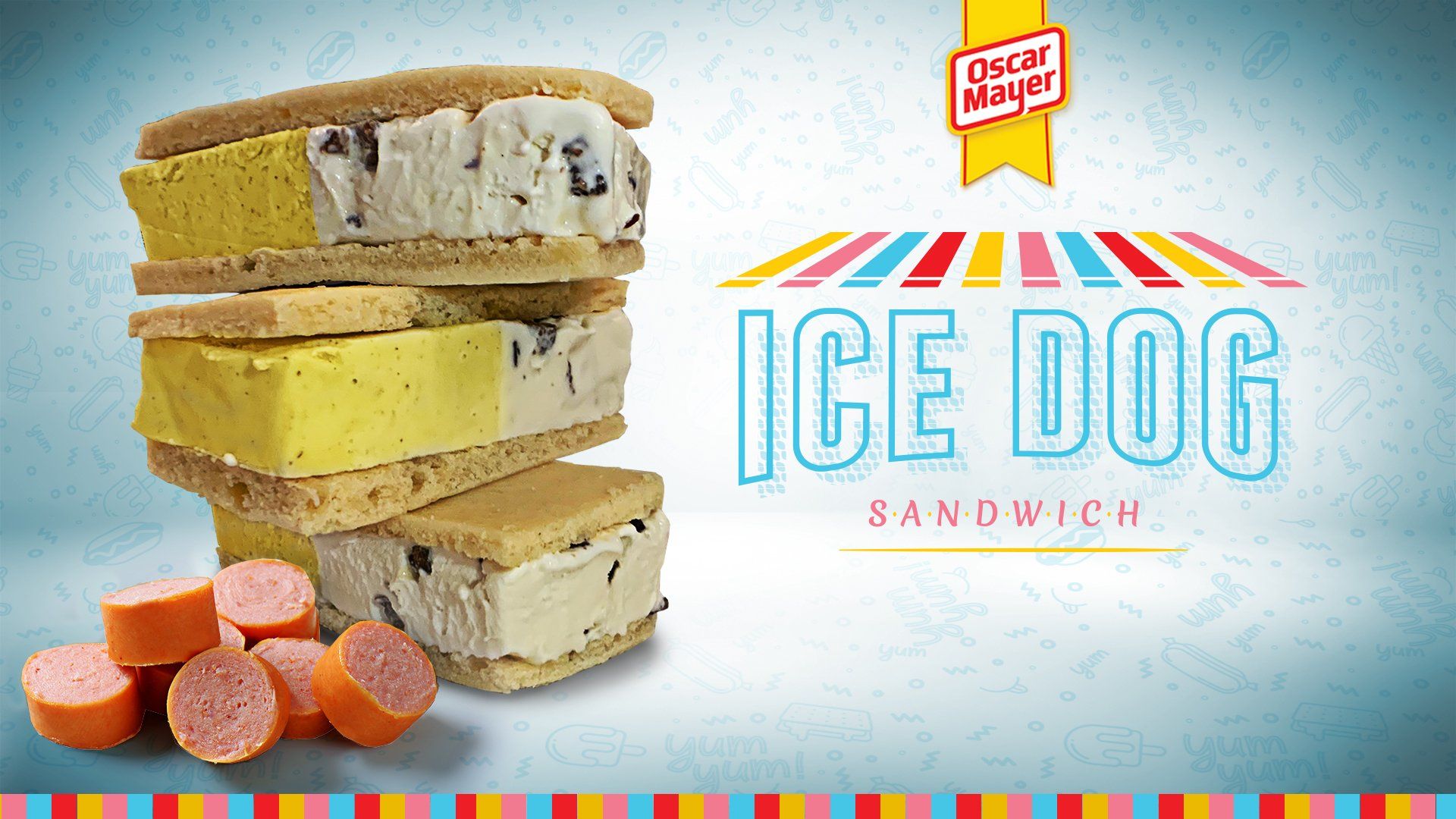 Oscar Mayer Just Unveiled A Hot Dog Flavored Ice Cream Sandwich