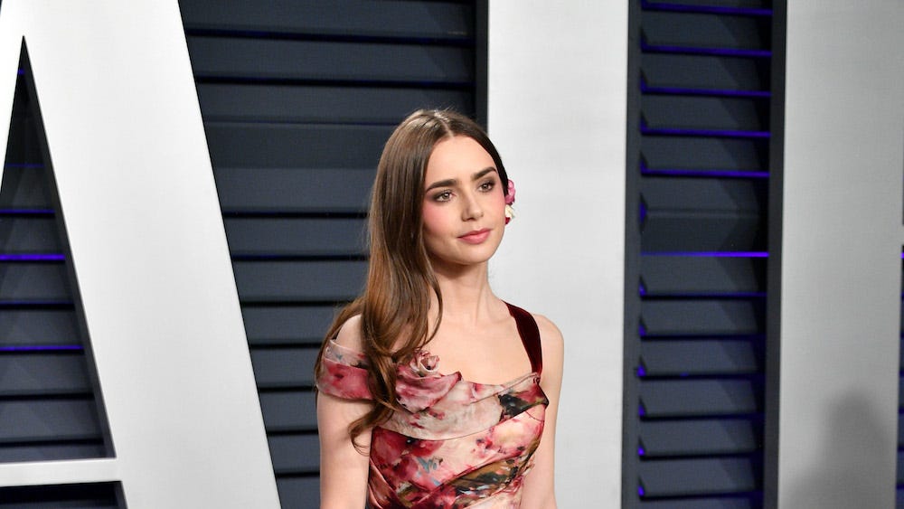Lily Collins' new auburn hair is all you need to see today Lily Collins' new auburn hair is all you need to see today