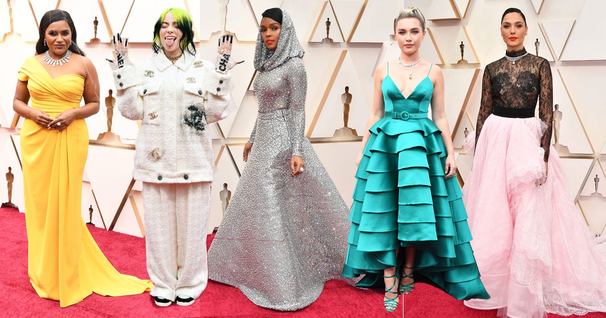 Oscars 2020 - best dressed celebrities, live from the red carpet