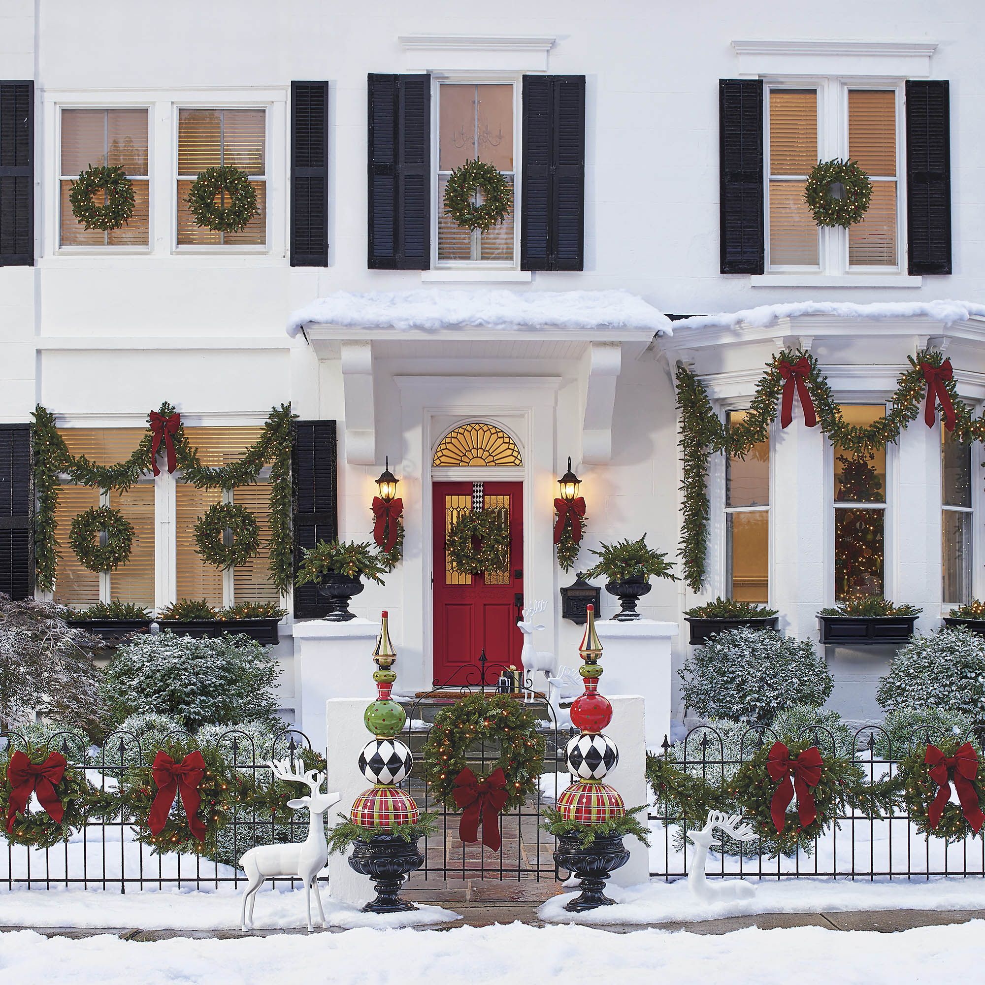 25 Spectacular Outdoor Christmas Decorations Best Holiday