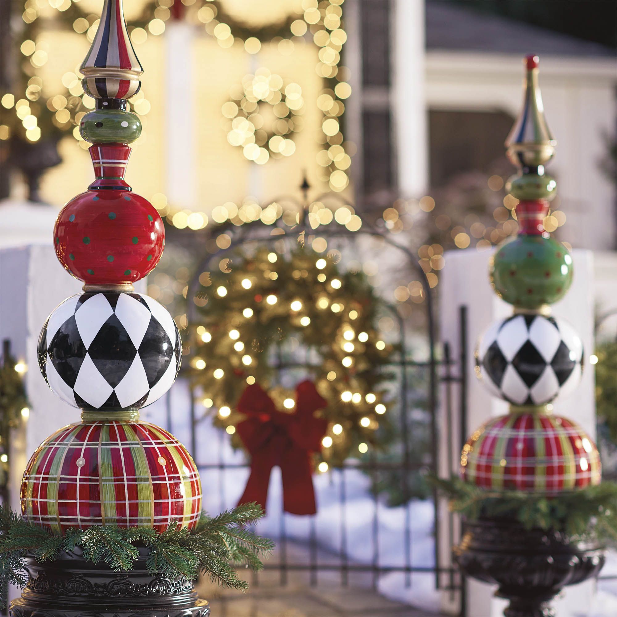 outdoor xmas decorating ideas