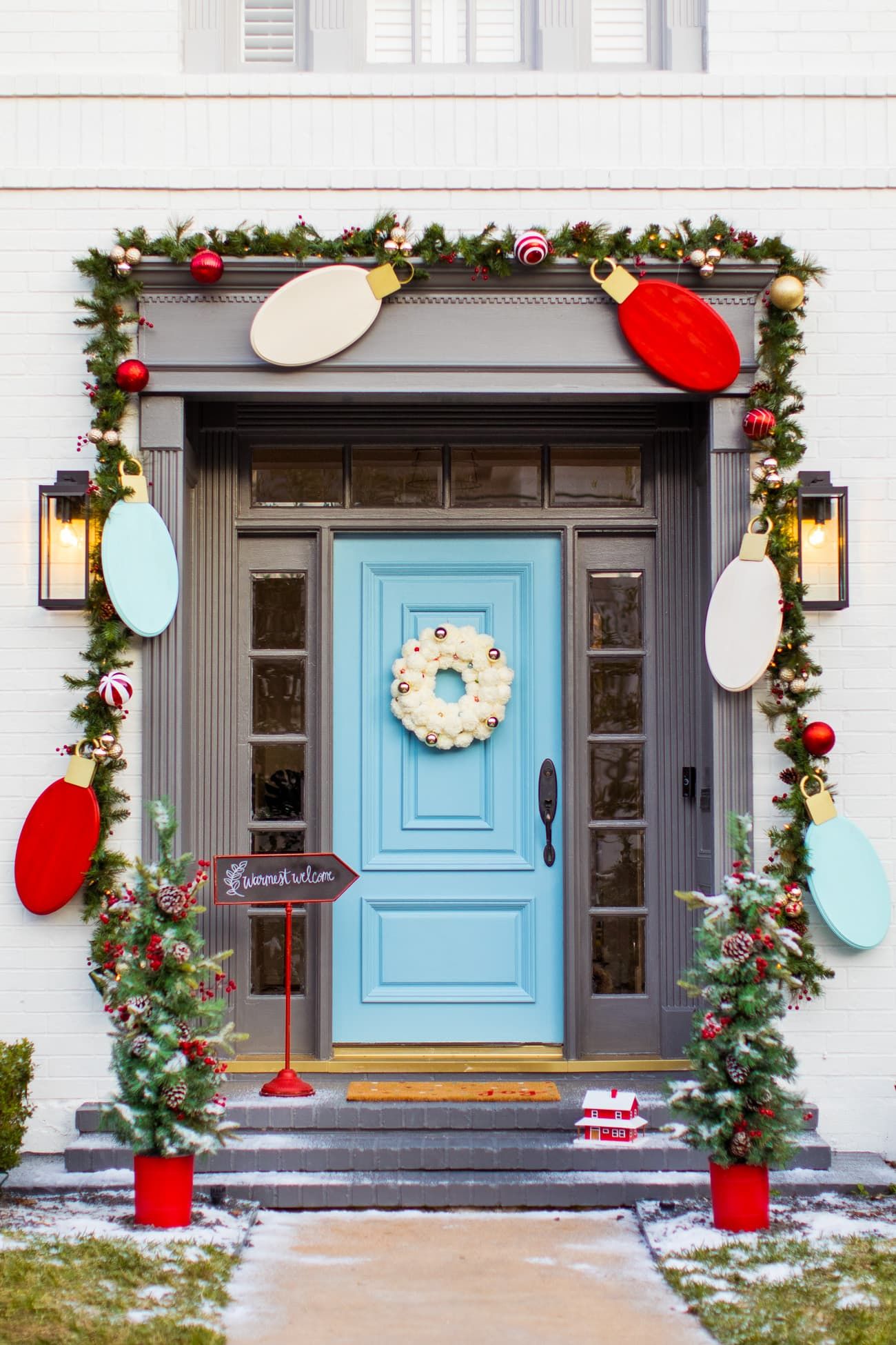 christmas porch light bulb