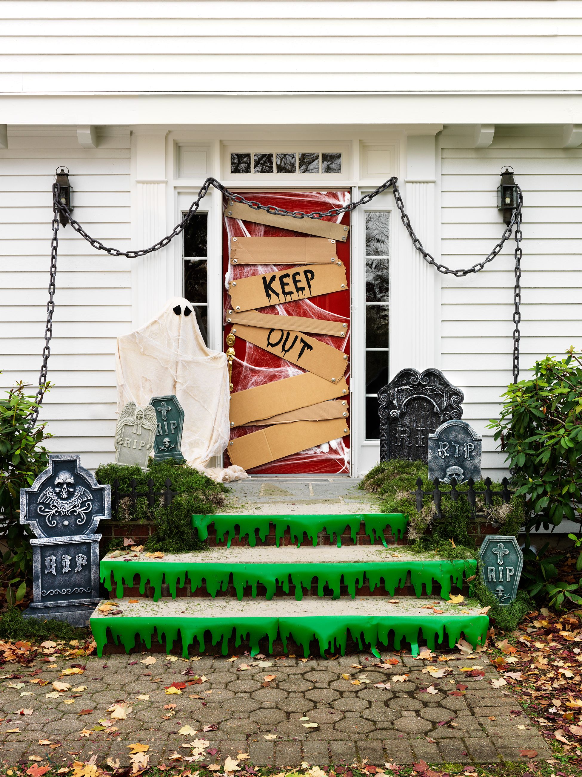 halloween decoration ideas outside house