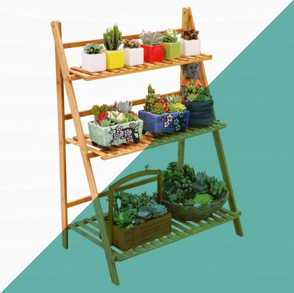 Spruce Up Your Patio, Porch, or Deck With These Attractive Outdoor Plant Stands