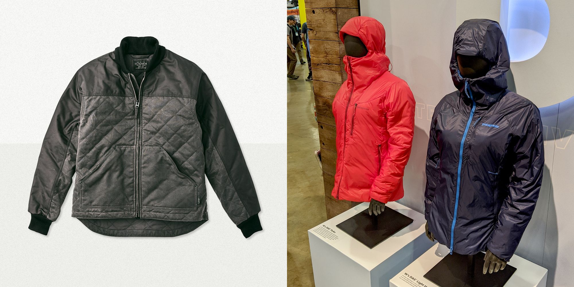 patagonia burly man hooded jacket