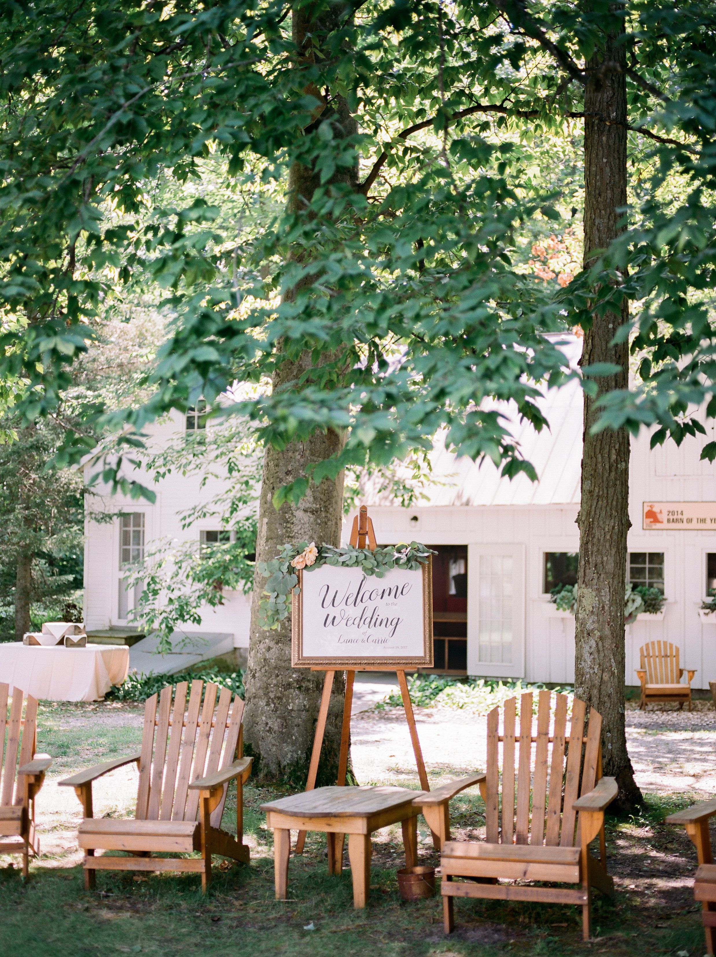 backyard wedding chairs