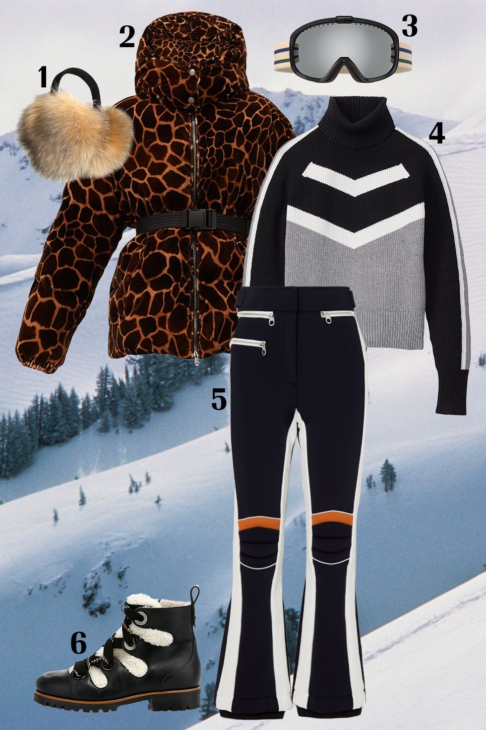 fashion ski outfits