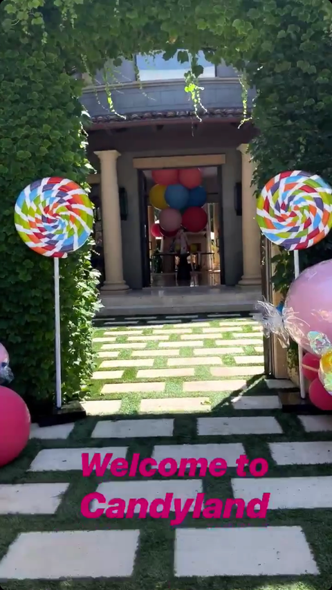 Kim And Kourtney Threw A Candy Land Themed Birthday Party For North And Penelope Kim And Kourtney Threw A Candy Land Themed Birthday Party For North And Penelope