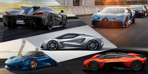 all the 1000 hp supercars