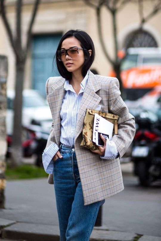 Street Style Stars Prove Oversized Blazers Are A Fall Must Have