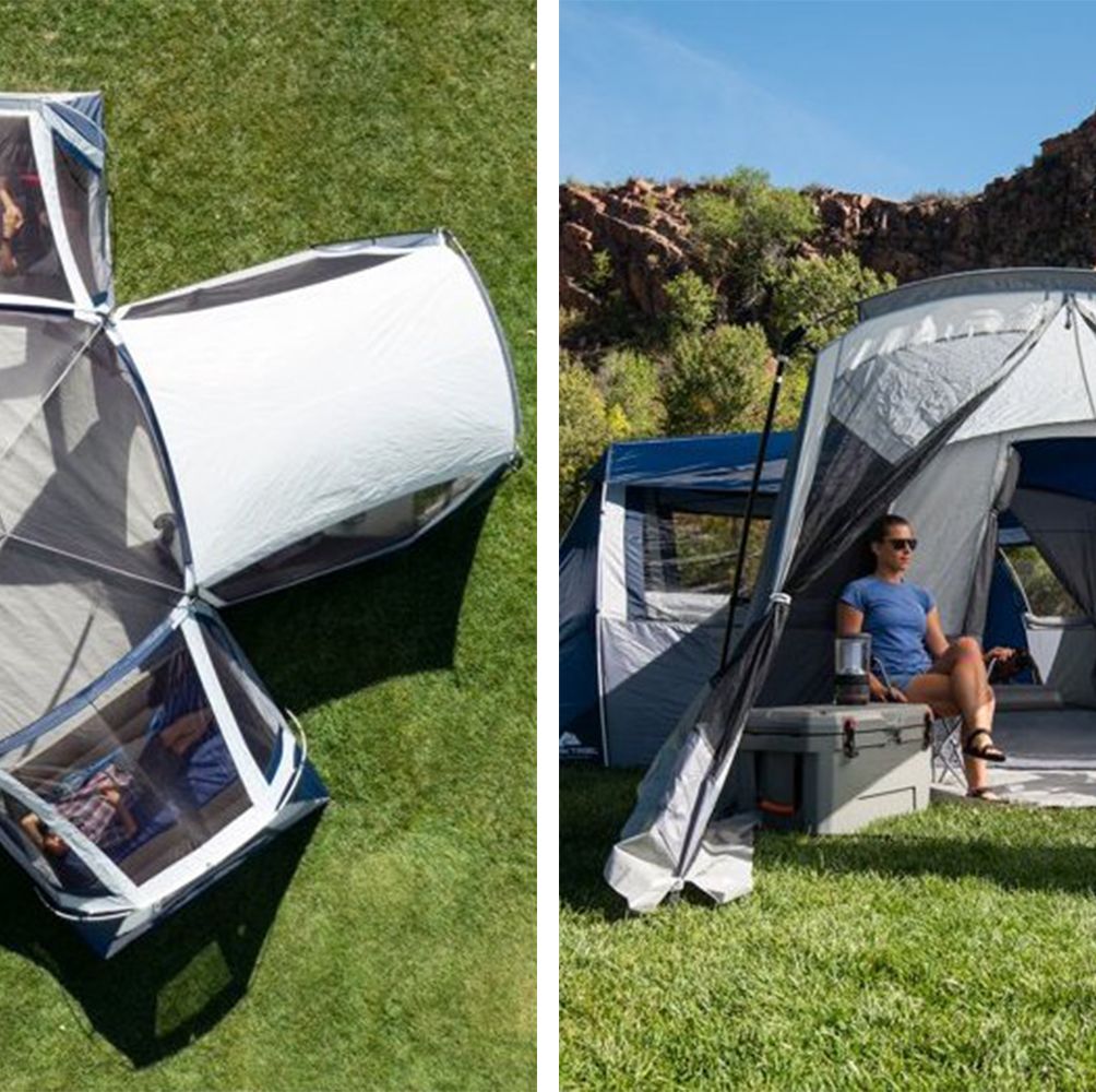 This 20-Person Tent Has Sleeping 'Rooms,' So Everyone in Your Family Will Be Comfortable