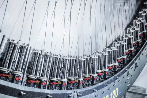 Porsche Used a Giant Braiding Machine to Create Carbon Fiber Wheels