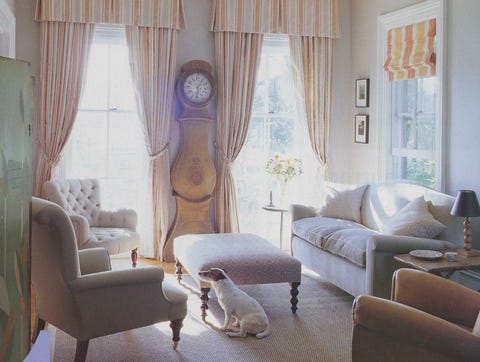54 Iconic Moments From The House Beautiful Archive House Beautiful Archive, Comfort Bay Curtains Pamela Brown