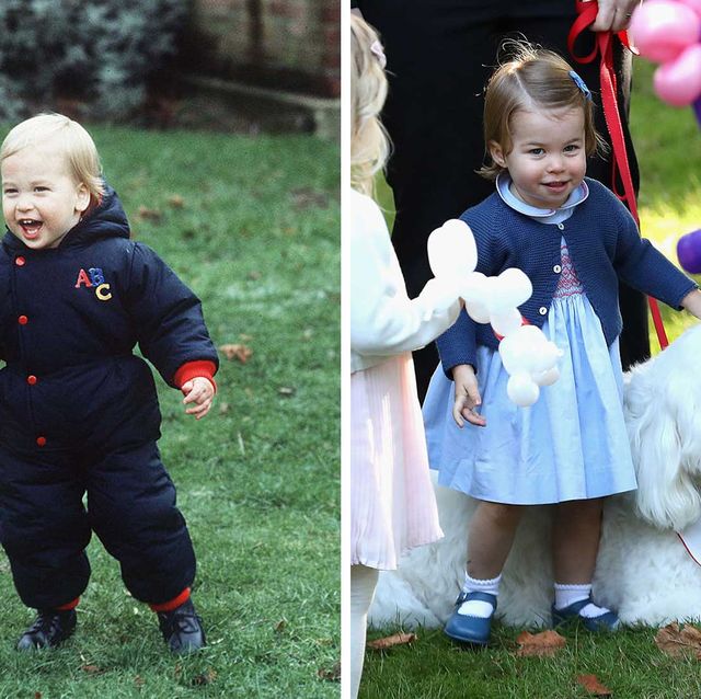 愛くるしい ウィリアム王子とシャーロット王女のそっくり写真7
