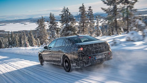 BMW i7 testing bmw i7 testing