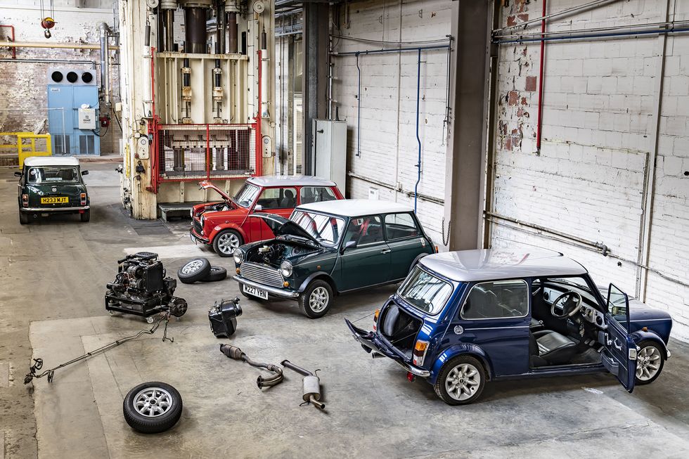 Mini Offers Factory EV Swaps for Classic Models