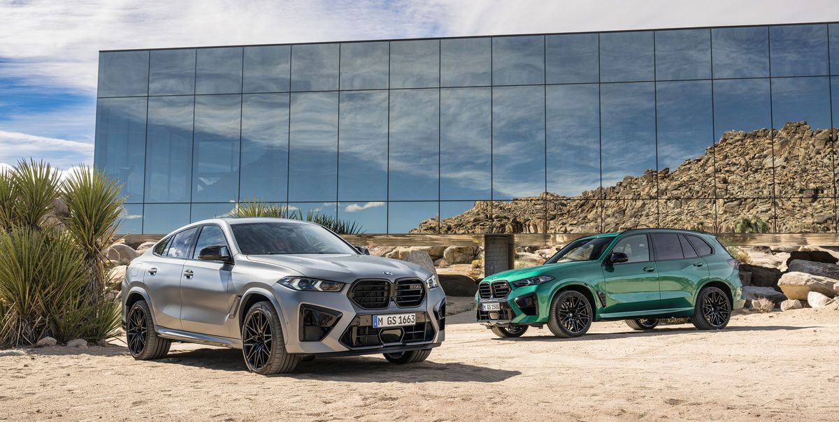 View Photos of the 2024 BMW X5 M and X6 M