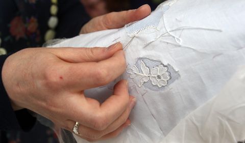 Kate Middleton robe de mariée en dentelle