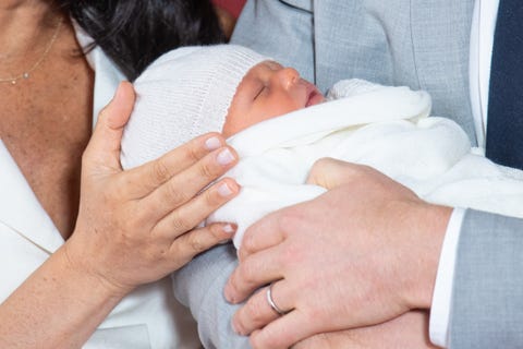 The Duchess Of Sussex Wears White Blazer Dress For Her First Outing Post Royal Baby