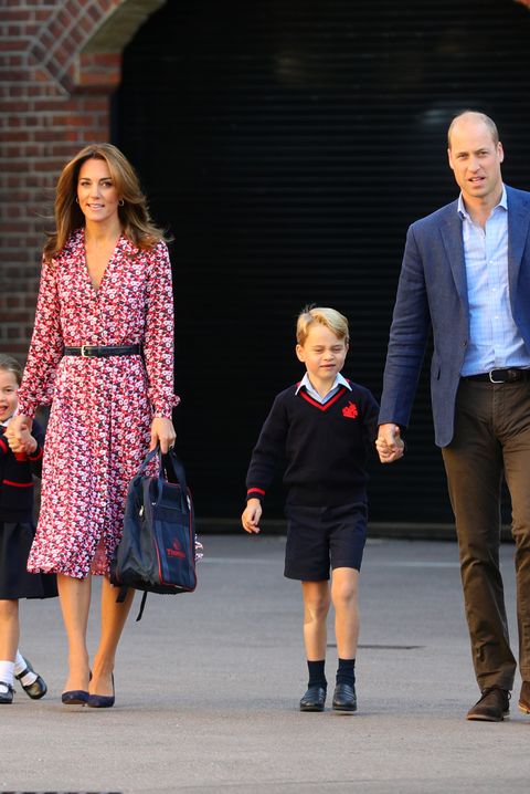 Princess Charlotte first day of school