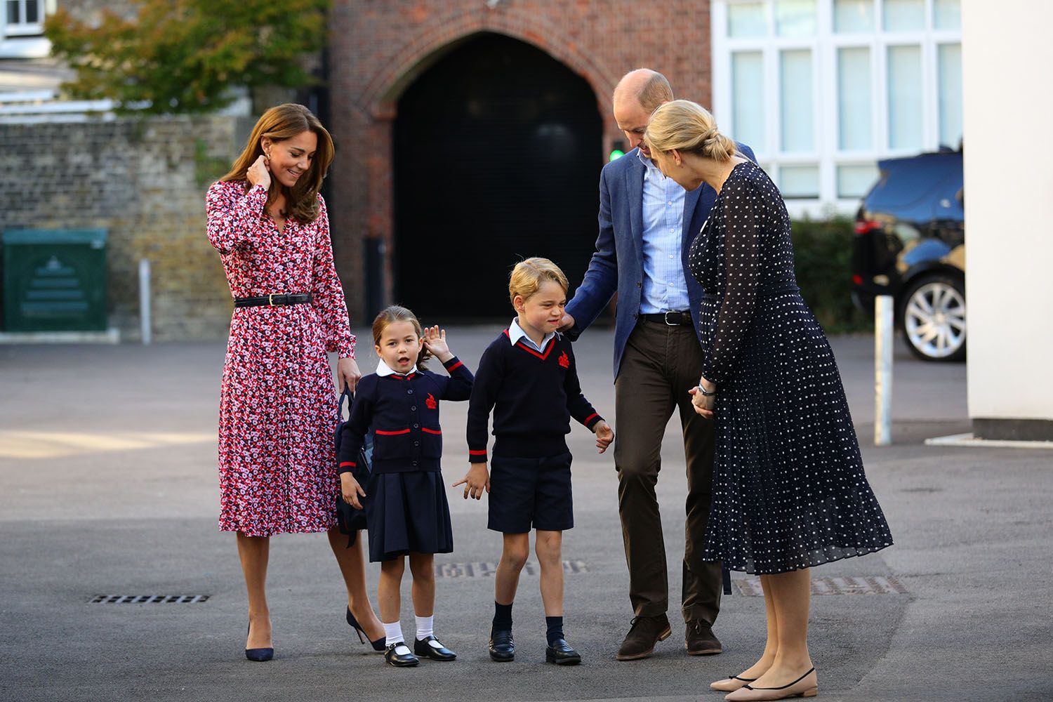 kate middleton dress school