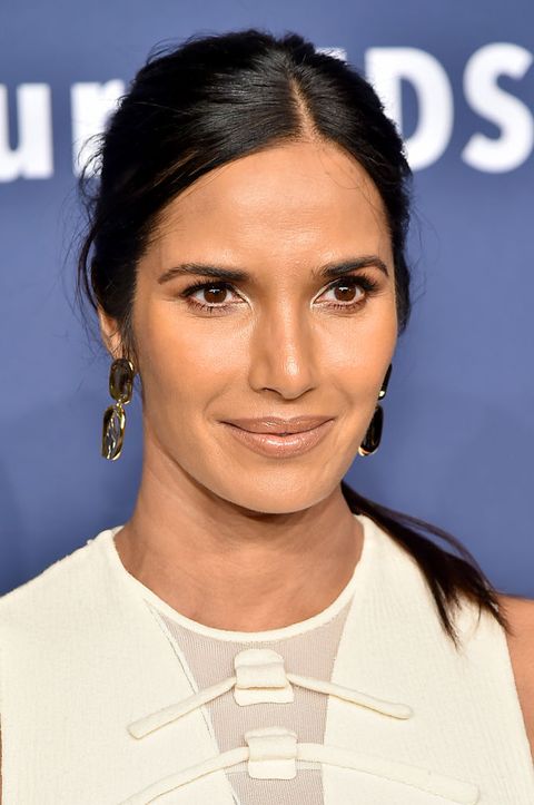 new york, new york   february 05 padma lakshmi attends the 2020 amfar new york gala at cipriani wall street on february 05, 2020 in new york city photo by theo wargogetty images