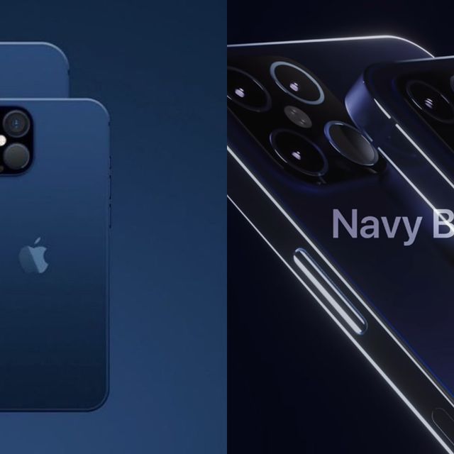 全新海軍藍美哭 Iphone12渲染影片曝光 瀏海縮小 5g規格讓果粉全