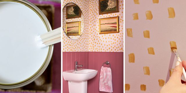 How To Transform A Downstairs Loo With Paint