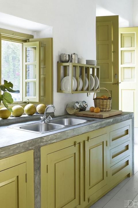 15 Best Painted Kitchen Cabinets - Ideas for Transforming ...