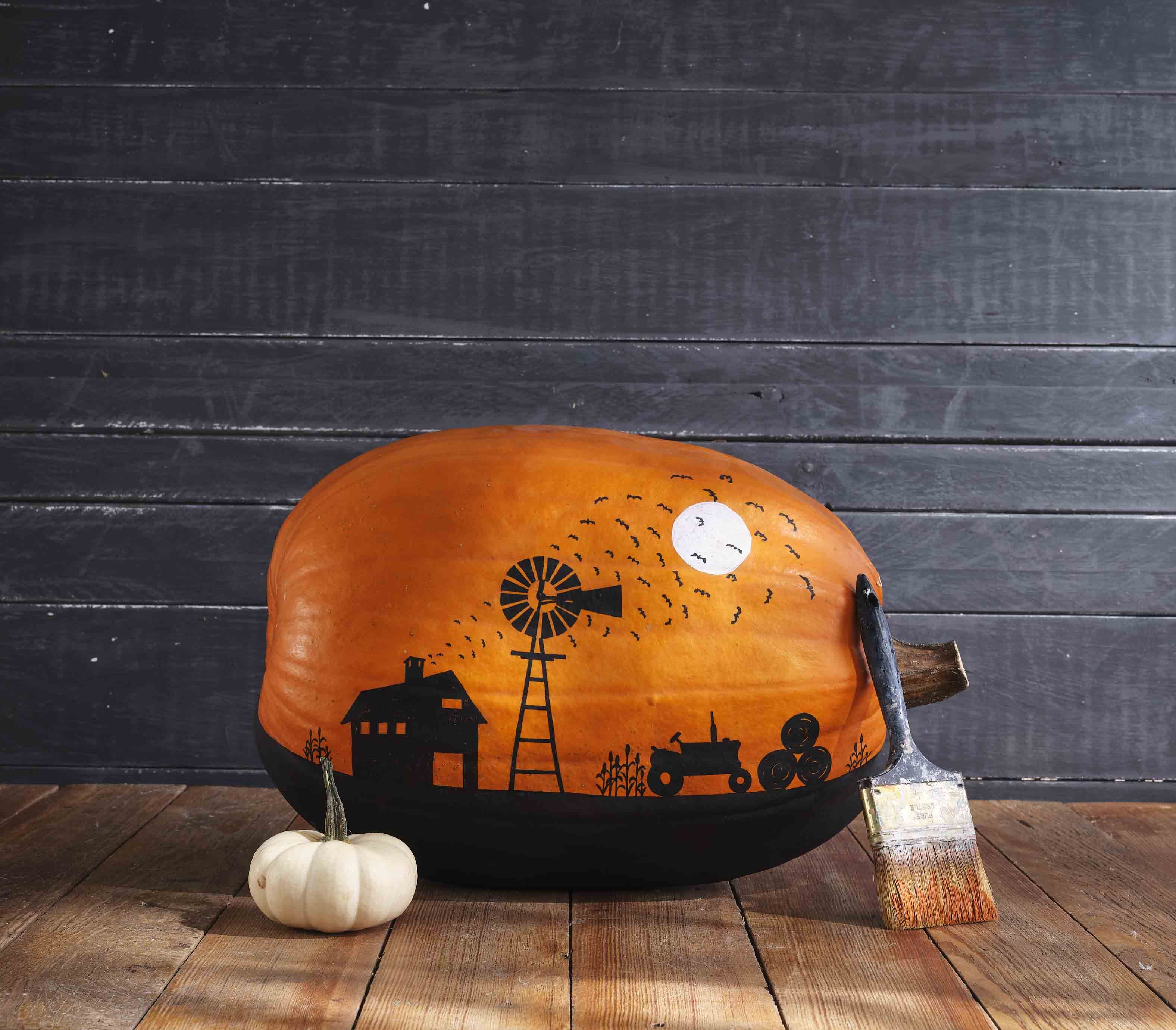 65 Easy Painted Pumpkins Ideas No Carve Halloween Pumpkin Painting Decorating Ideas See more ideas about canvas painting, night painting, art. no carve halloween pumpkin painting