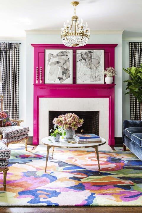 14 Chic Painted Fireplaces Mantel Decor And Color Ideas - What Colour To Paint A Fireplace Surround 14 Chic Painted Fireplaces Mantel Decor And Color Ideas - What Colour To Paint A Fireplace Surround