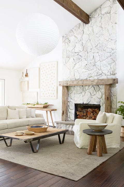 14 Chic Painted Fireplaces Mantel Decor And Color Ideas 14 Chic Painted Fireplaces Mantel, How To Clean A White Stone Fireplace