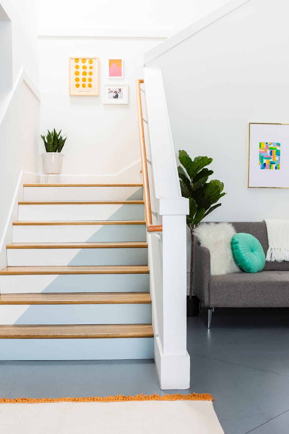 How To Paint Stairs With Carpet Down Homeminimalisite