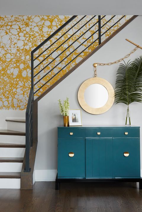 Awesome staircase color ideas 25 Pretty Painted Stair Ideas Creative Ways To Paint A Staircase
