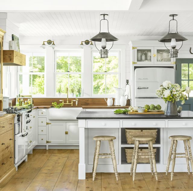 Big News About Our Little House Gorgeous White Kitchen White