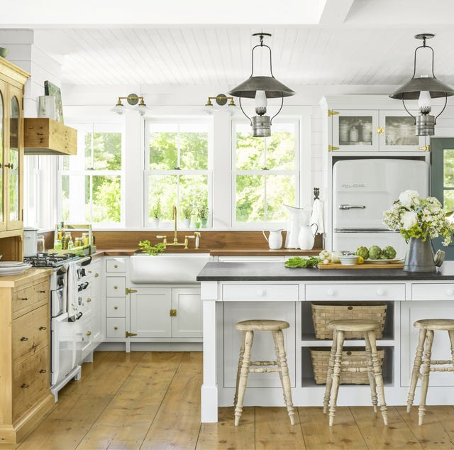 Big News About Our Little House Gorgeous White Kitchen White