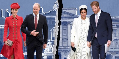 royal family split