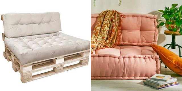 12 Best Pallet Furniture Cushions For Living Room Or Garden - How To Make Seat Covers For Pallet Furniture