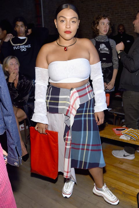 Helmut Lang Seen By Shayne Oliver - Front Row - September 2017 - New York Fashion Week helmut lang seen by shayne oliver front row september 2017 new york fashion week