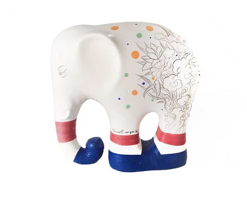 Elephant, Product, Elephants and Mammoths, Animal figure, Indian elephant, Figurine, 