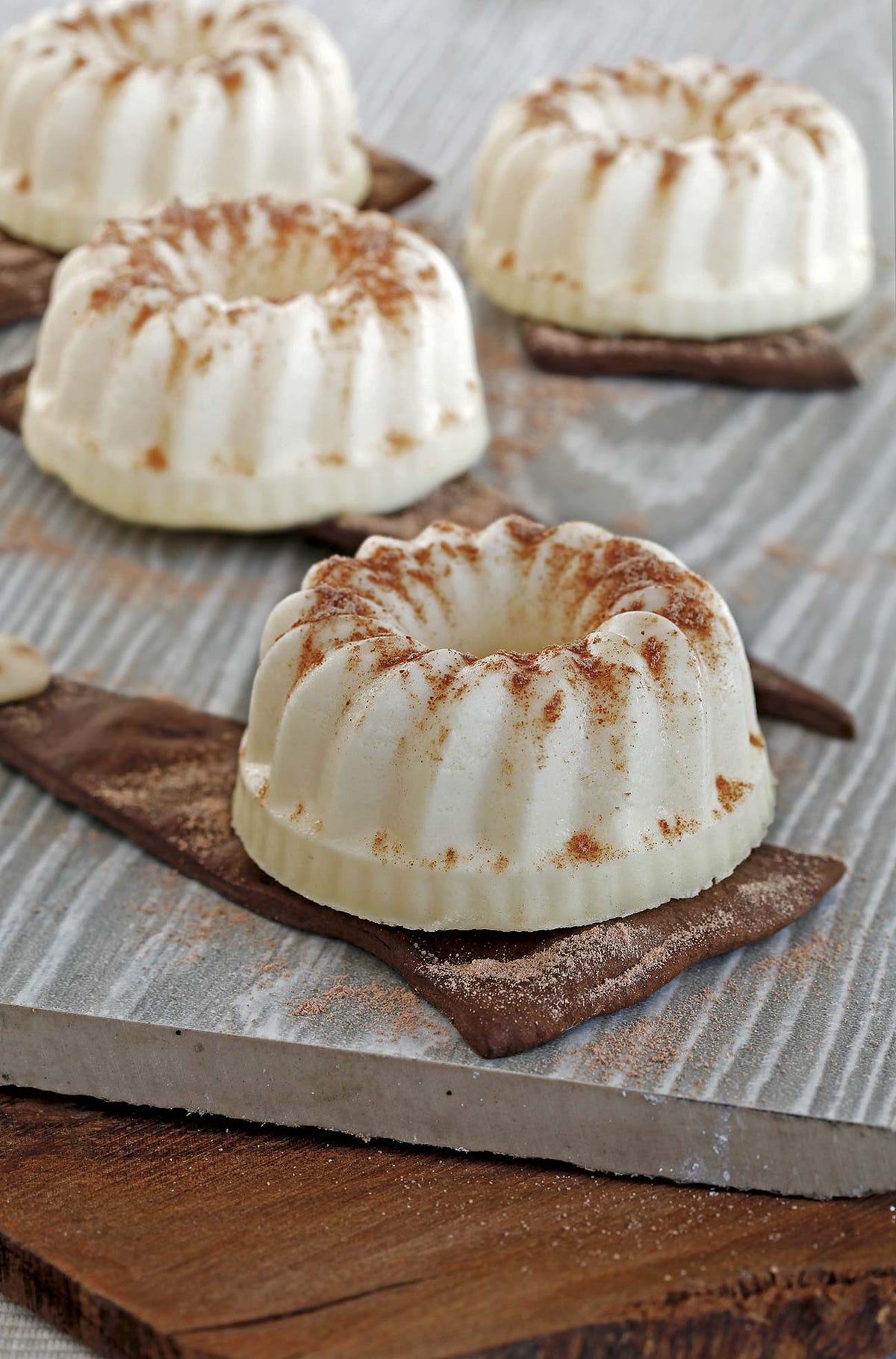 Panna cotta de chocolate blanco: postres caseros