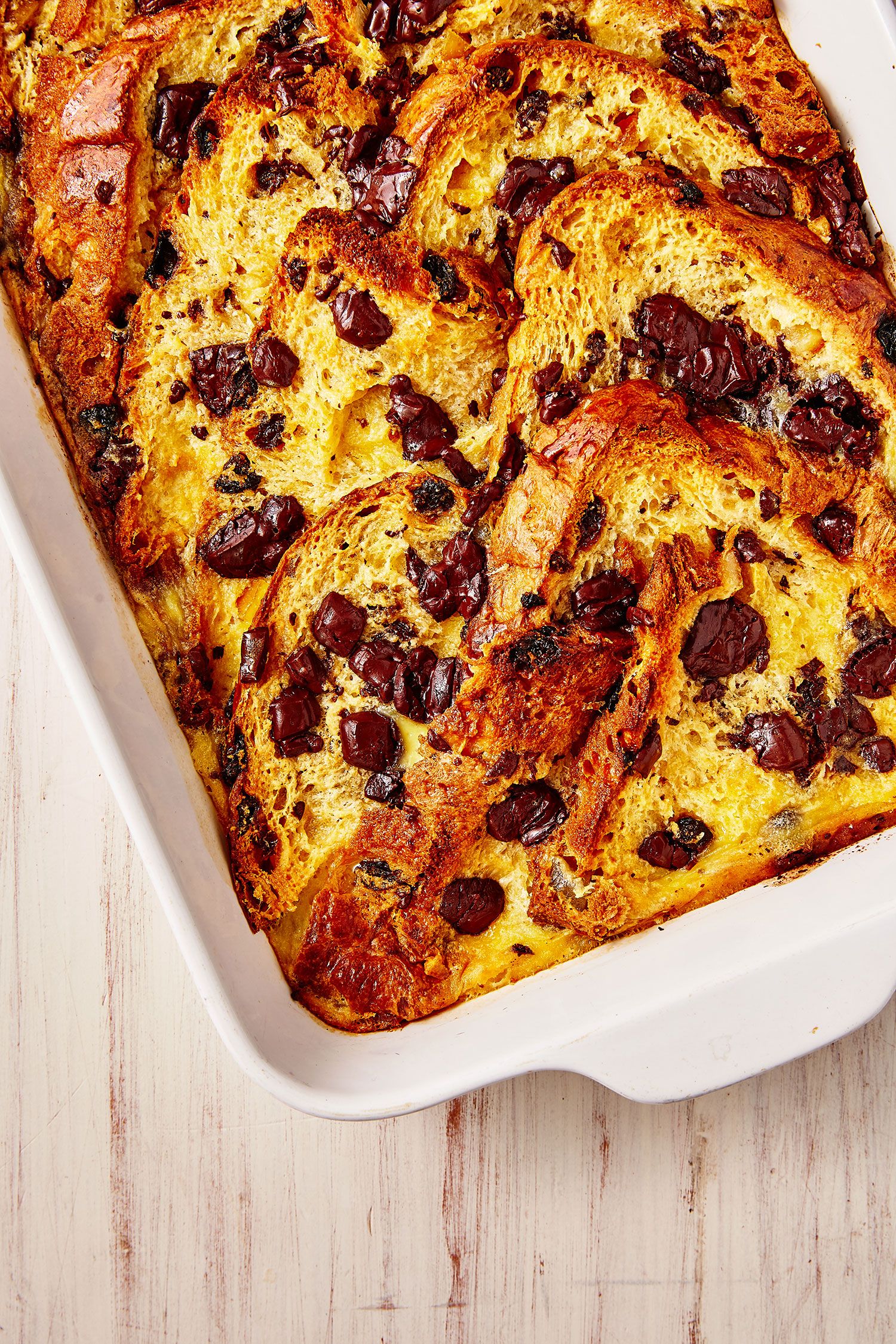 Chocolate Panettone Bread And Butter Pudding