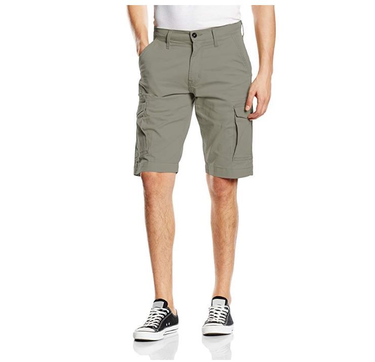pantaloncini cargoBrave Soul in Denim da Uomo colore Grigio Premium Uomo Abbigliamento da Shorts da Shorts cargo multitasche 
