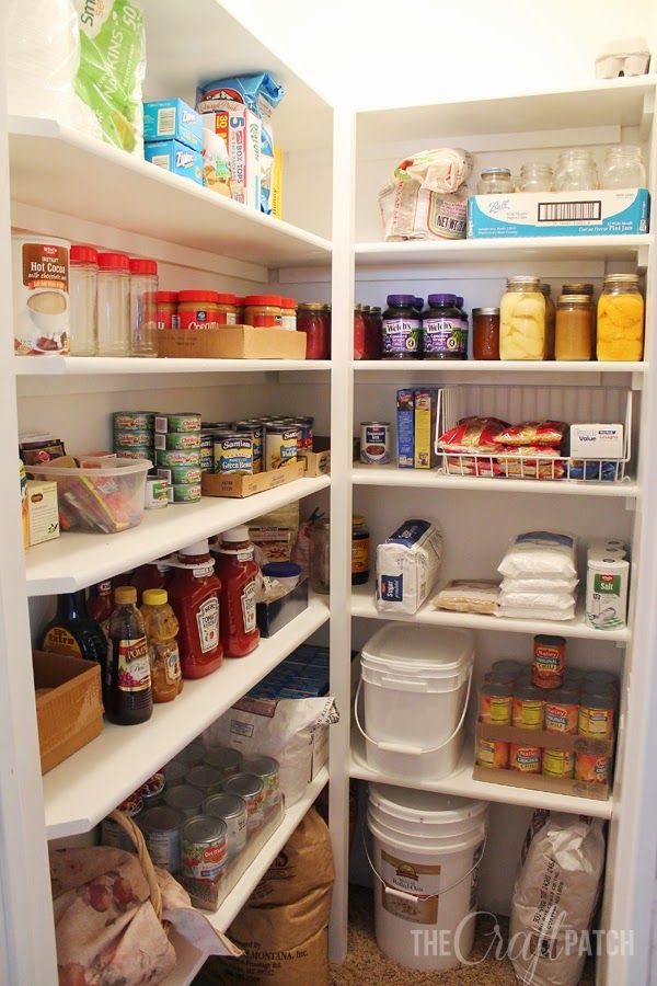 Kitchen Pantry Organization Ideas, Pantry Closet Shelving Diy