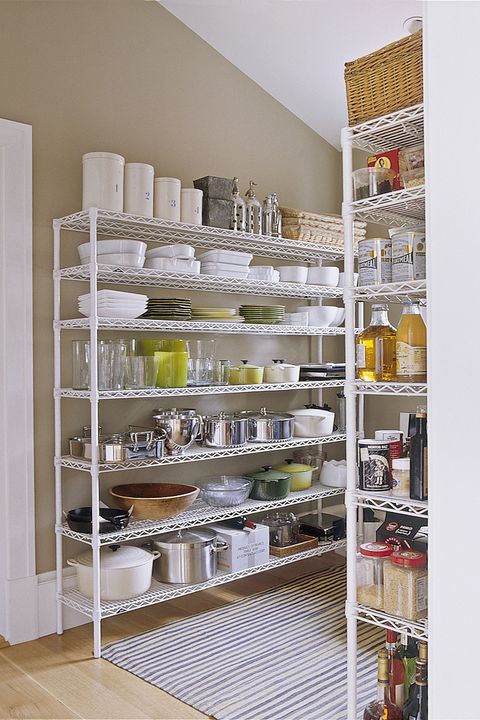 25 Pantry Organization Ideas And Tricks, Walk In Pantry Shelving Systems Uk