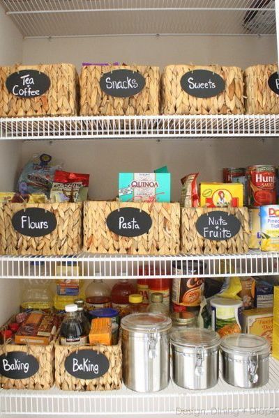 Kitchen Pantry Organization Ideas, Pantry Food Storage Ideas