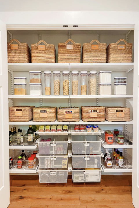 30 Pantry Organization Ideas And Tricks, Walk In Pantry Shelving Systems Uk