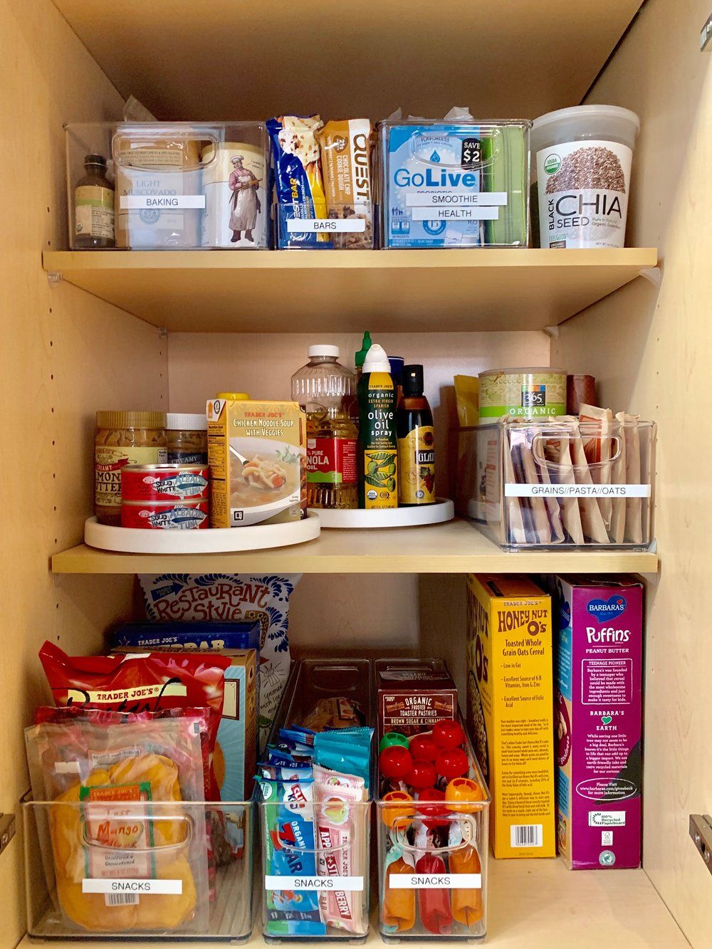 Kitchen Pantry Organization Ideas, Pantry Storage Cabinet With Doors